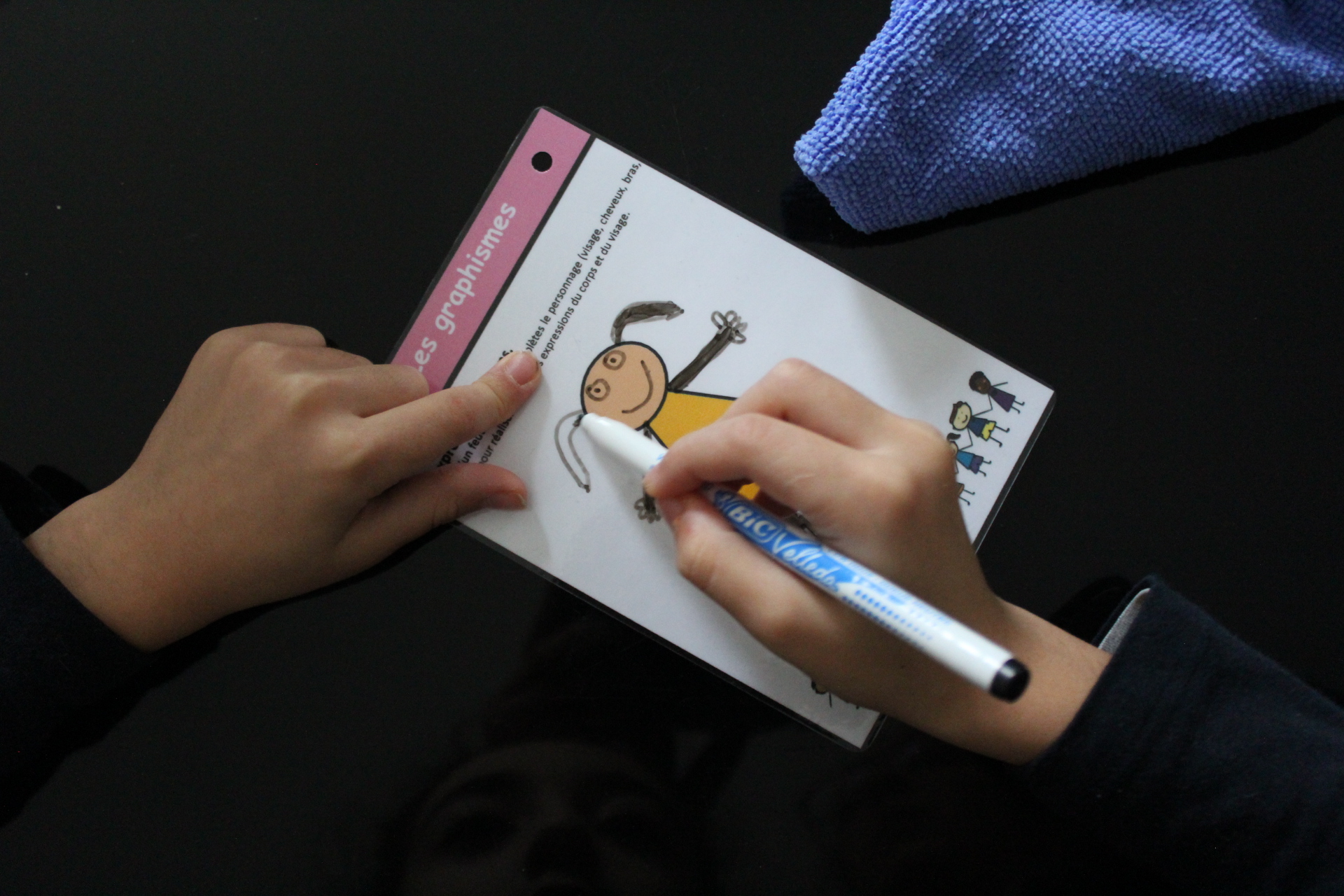 Organisateur N1 : Les graphismes Pour aider l'acquisition des gestes graphiques | Photo ©JSUE Académie
